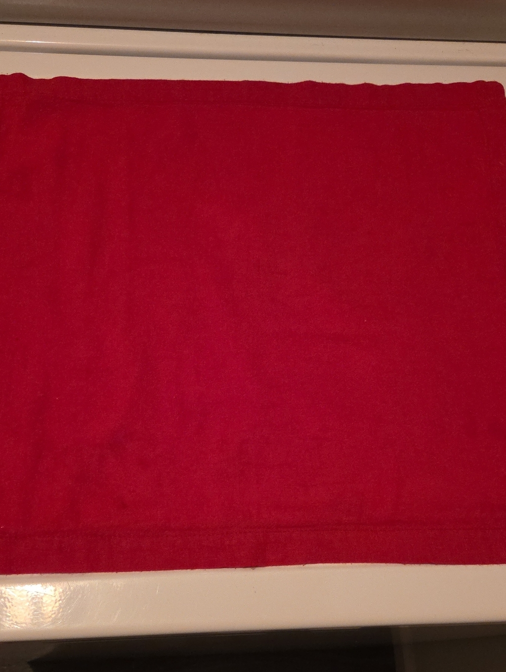 Nicole Miller Red Home Cotton Towel